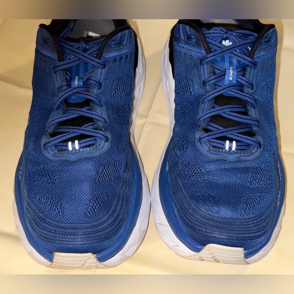 Hoka One One Bondi 6 in the Galaxy Blue' colorway. - Picture 7 of 9